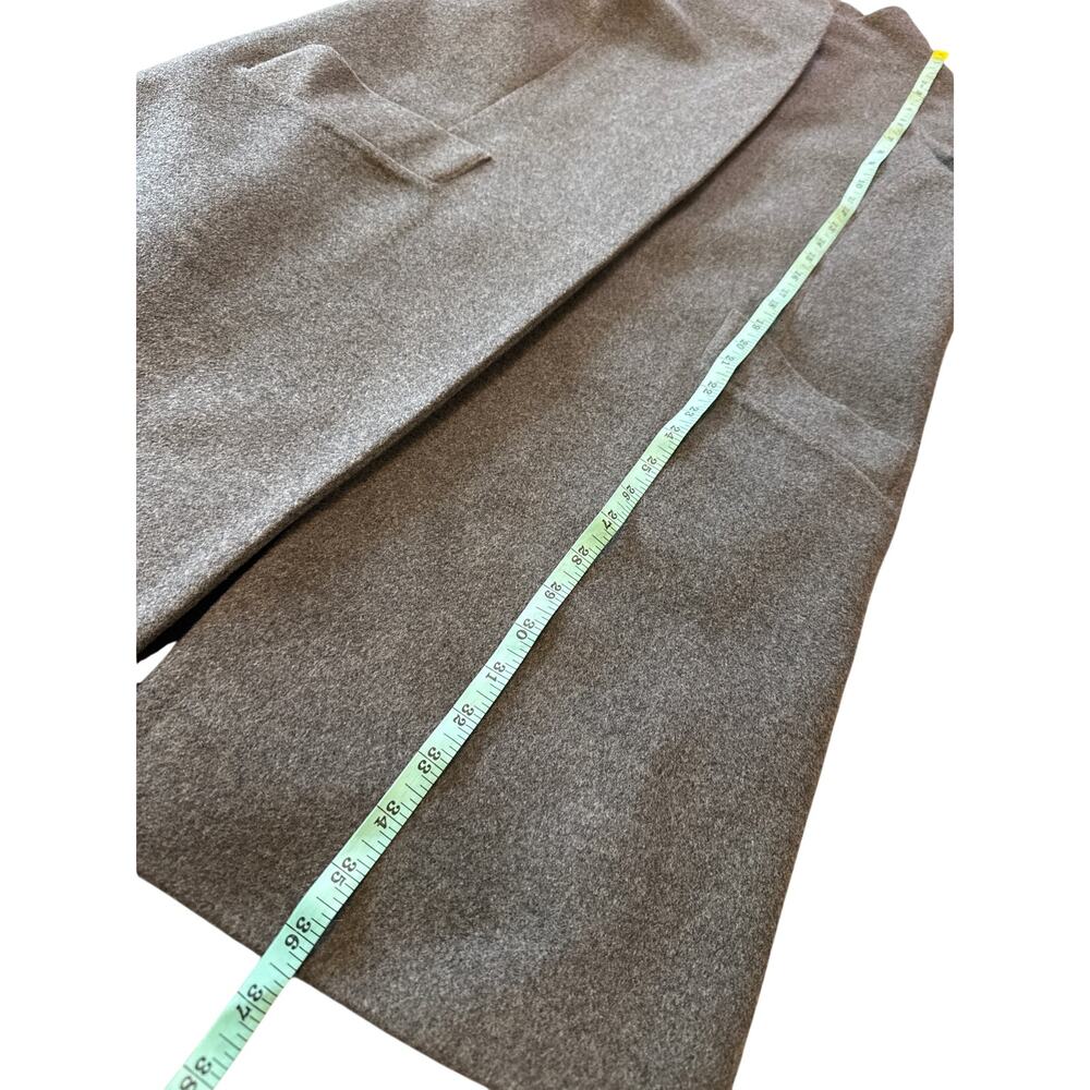 Katherine Kelly Cashmere Caccon Coat Gray 8 - Picture 11 of 13